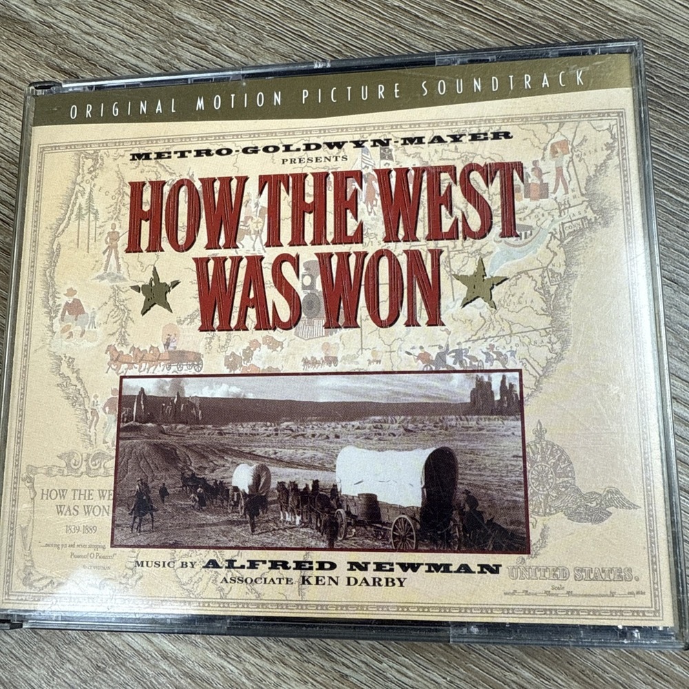 How The West Was Won Soundtrack 2-CD Alfred Newman Rhino 1997 R2 72458